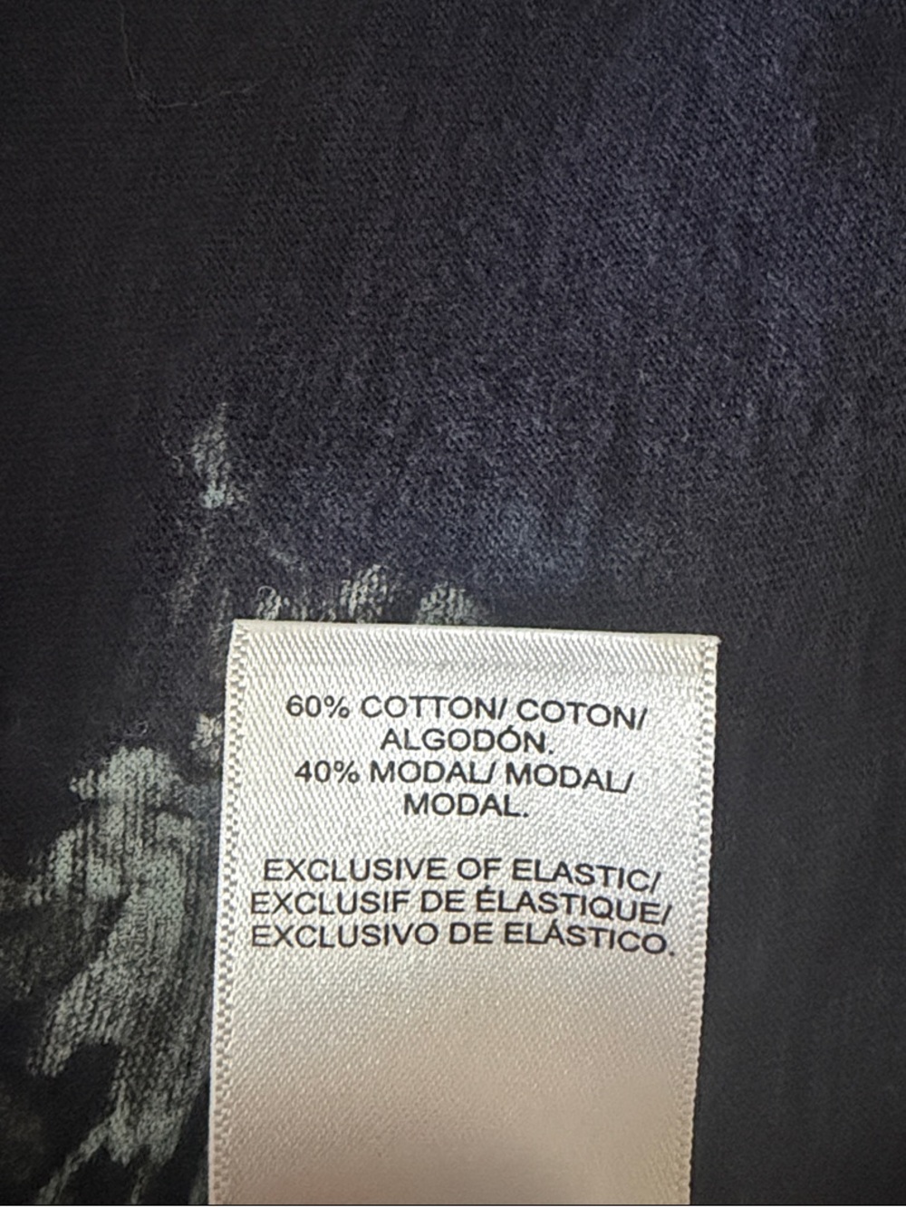 Lucky Brand Black Floral Smocked V-Neck Flutter Sleeve Top - Picture 4 of 4